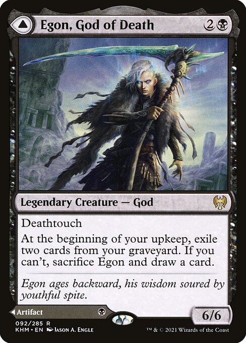 Egon, God of Death // Throne of Death from Kaldheim