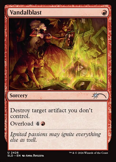 Vandalblast highlighted card art