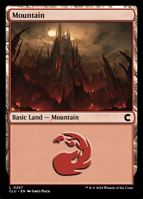Mountain from Ravnica: Clue Edition