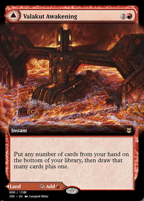 Valakut Awakening // Valakut Stoneforge from Magic Online Promos