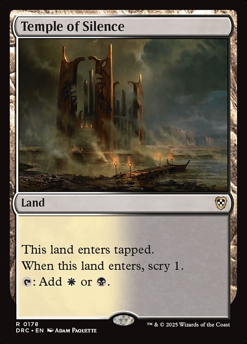 Temple of Silence from Aetherdrift Commander