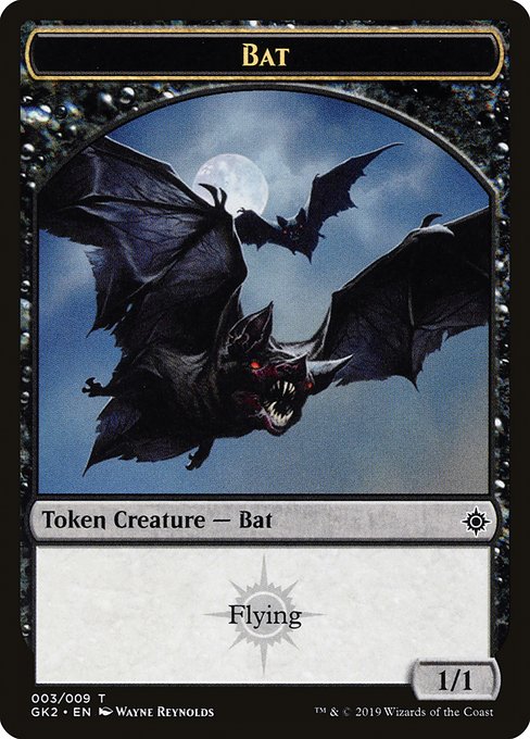 Bat from RNA Guild Kit Tokens