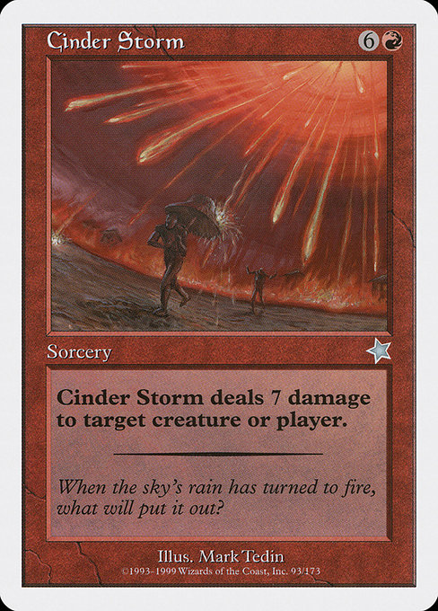 Cinder Storm from Starter 1999