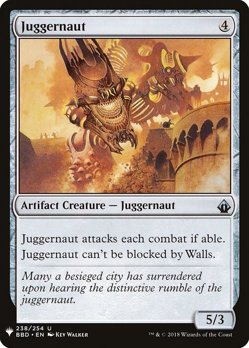 Juggernaut from The List
