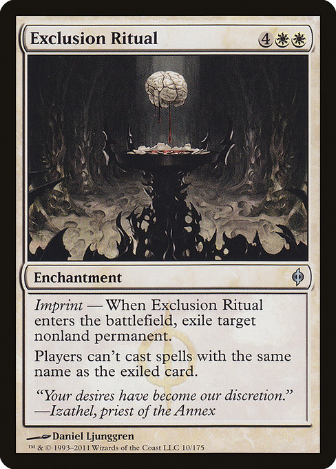 Exclusion Ritual highlighted card art