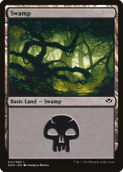 Swamp from Duel Decks: Speed vs. Cunning