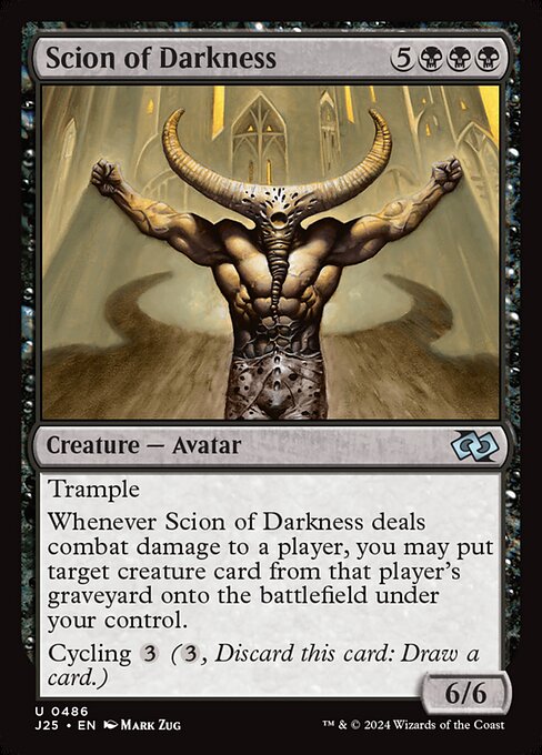 Scion of Darkness highlighted card art