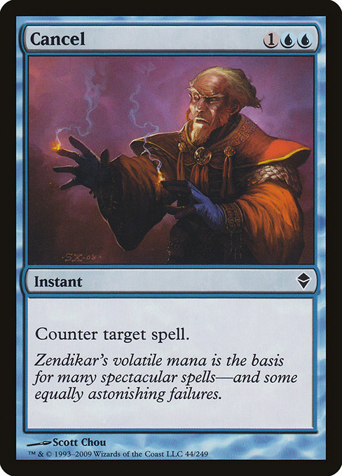 Cancel from Zendikar