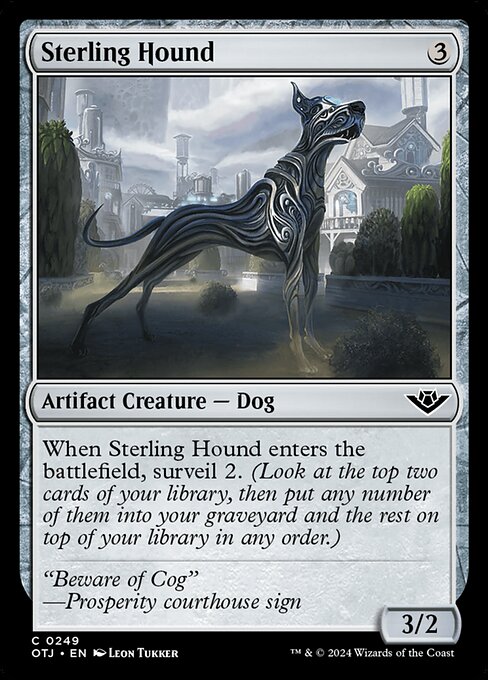 Sterling Hound highlighted card art