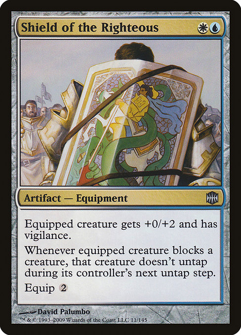 Shield of the Righteous highlighted card art
