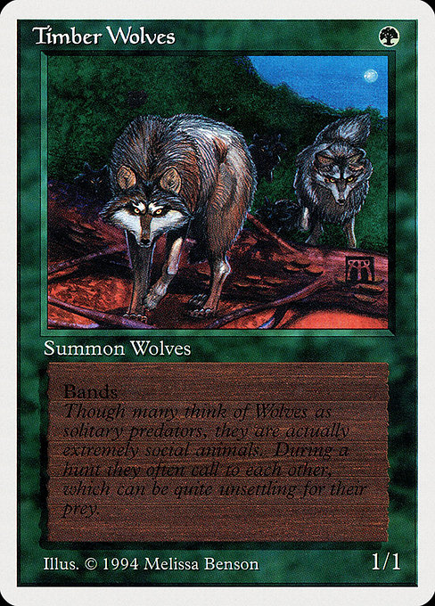 Timber Wolves from Summer Magic / Edgar