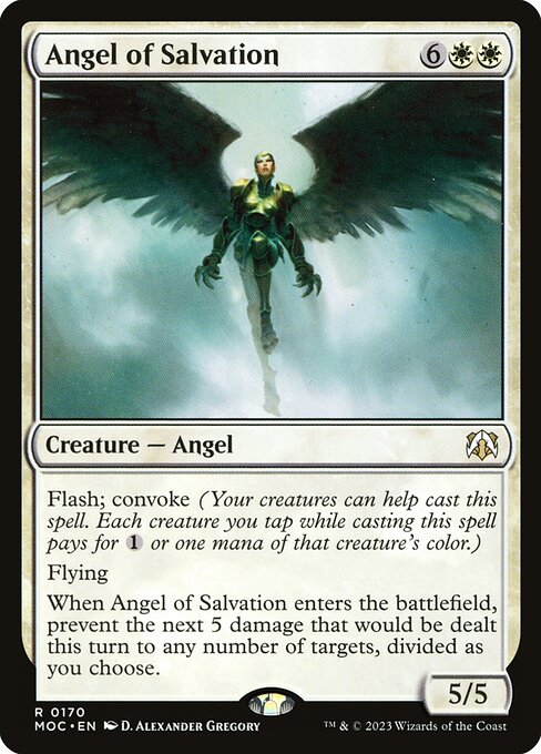 Angel of Salvation highlighted card art