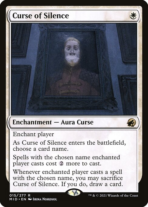 Curse of Silence from Innistrad: Midnight Hunt
