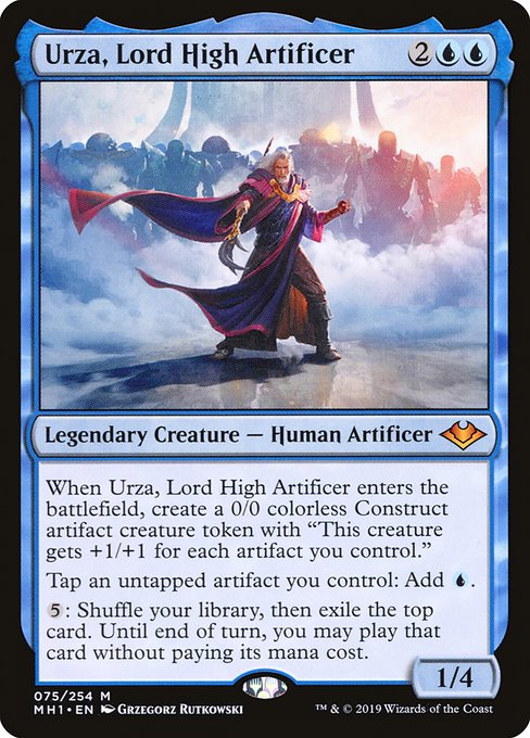 Urza, Lord High Artificer from Modern Horizons