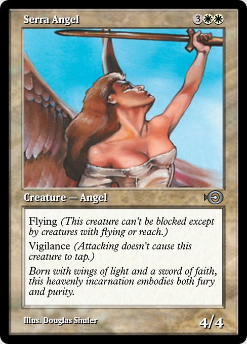Serra Angel from Magic Online Promos