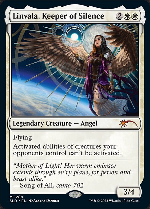 Linvala, Keeper of Silence highlighted card art