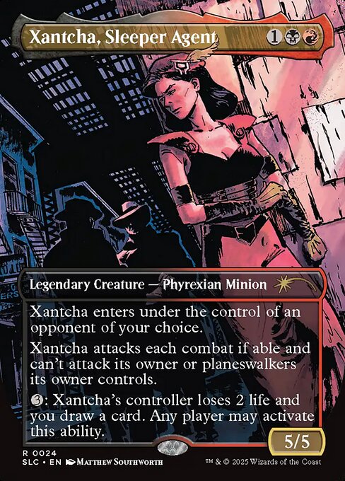 Xantcha, Sleeper Agent from Secret Lair Countdown