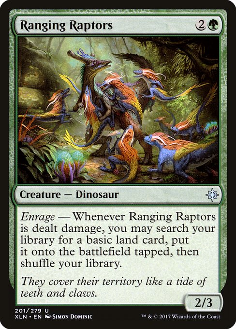 Ranging Raptors from Ixalan