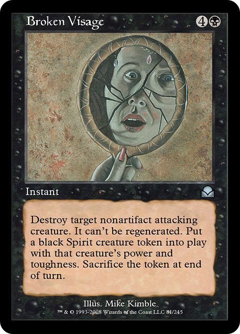 Broken Visage highlighted card art