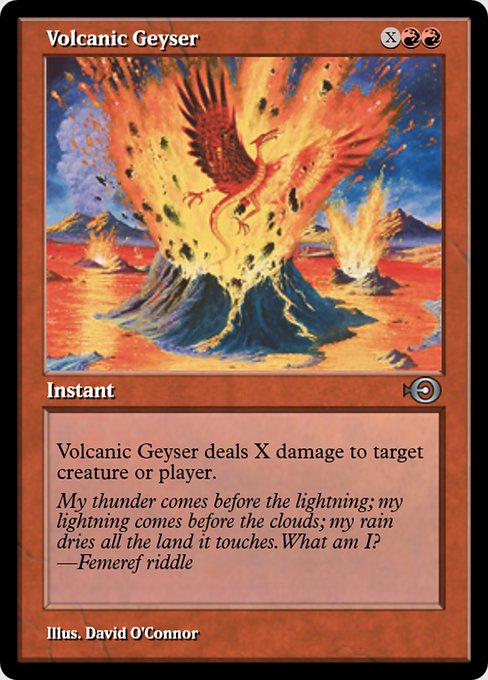 Volcanic Geyser from Magic Online Promos