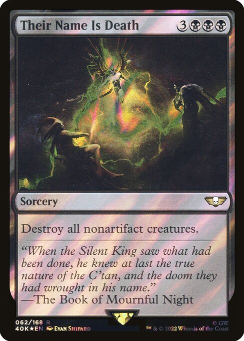Their Name Is Death highlighted card art