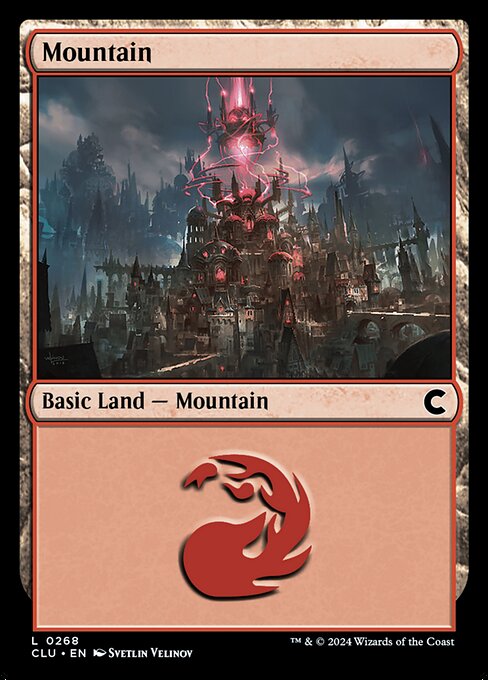 Mountain from Ravnica: Clue Edition