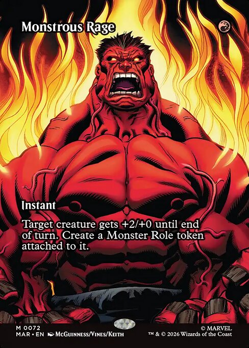 Monstrous Rage from Marvel Universe
