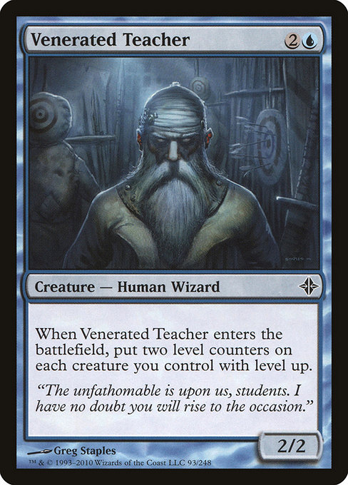 Venerated Teacher from Rise of the Eldrazi