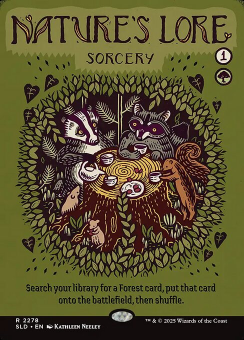 Nature's Lore from Secret Lair Drop