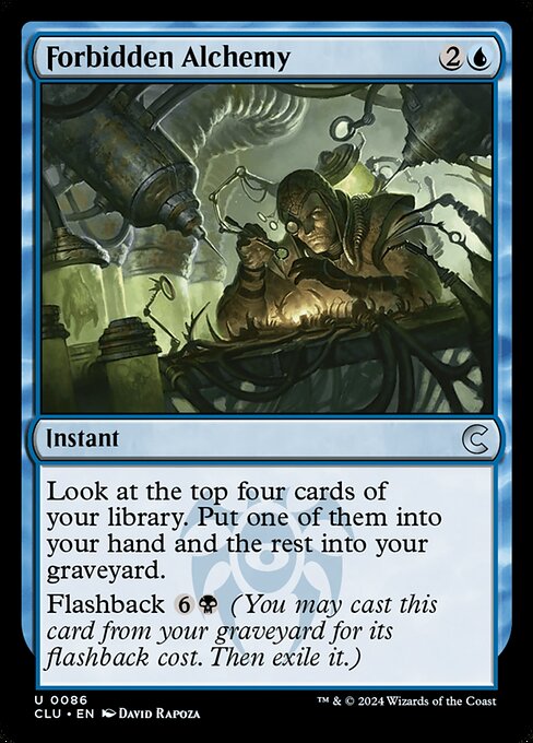 Forbidden Alchemy from Ravnica: Clue Edition