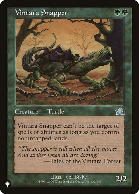 Vintara Snapper highlighted card art
