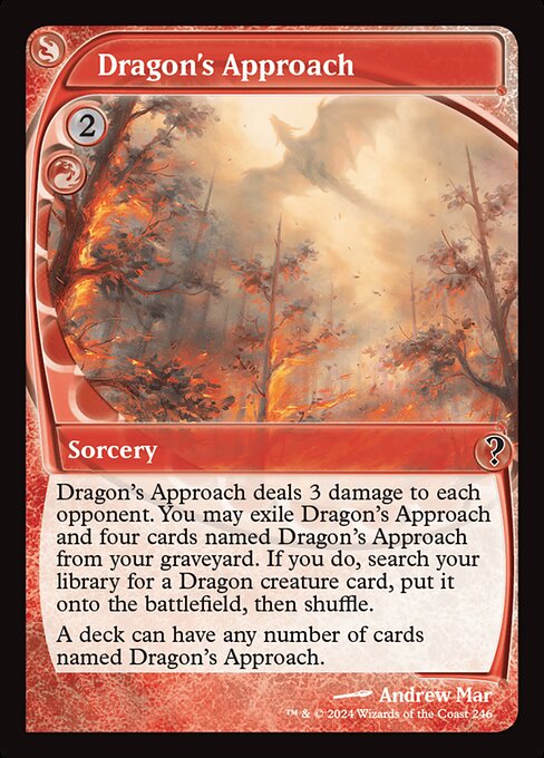 Dragon's Approach highlighted card art