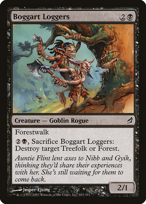 Boggart Loggers highlighted card art