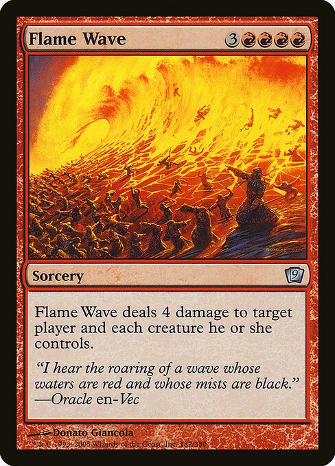 Flame Wave from Ninth Edition