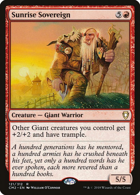 Sunrise Sovereign highlighted card art
