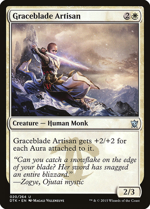 Graceblade Artisan highlighted card art