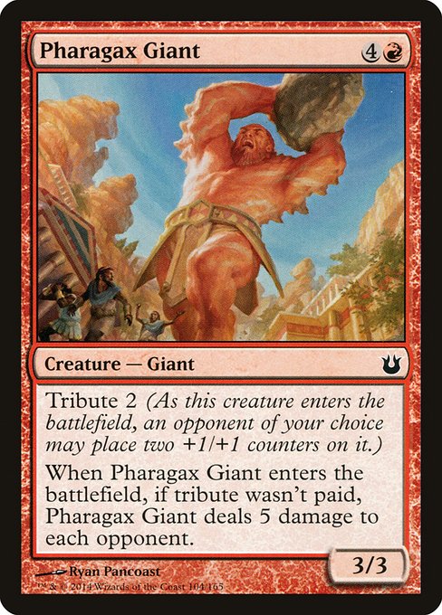 Pharagax Giant highlighted card art
