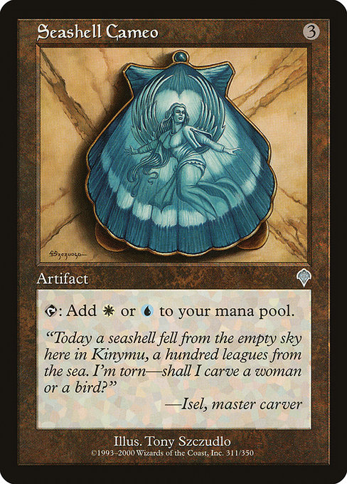 Seashell Cameo highlighted card art