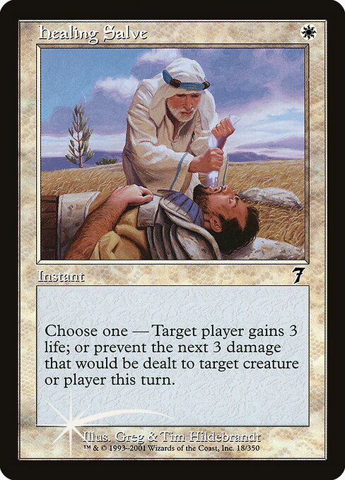 Healing Salve from Seventh Edition