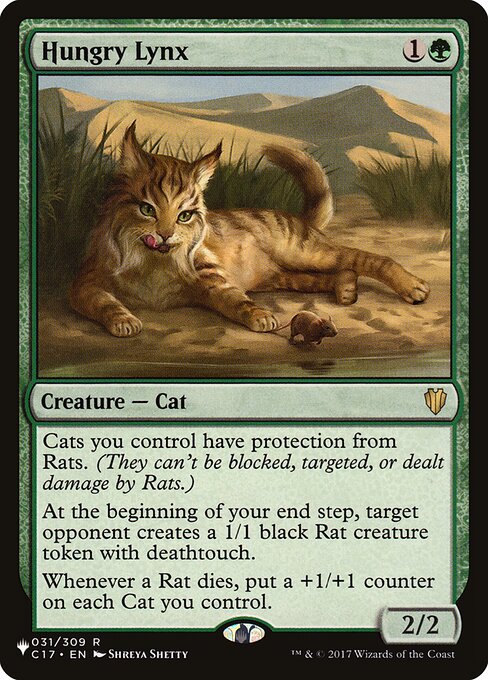 Hungry Lynx highlighted card art