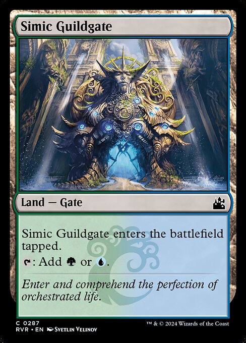 Simic Guildgate from Ravnica Remastered