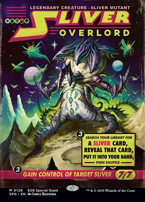 Sliver Overlord highlighted card art