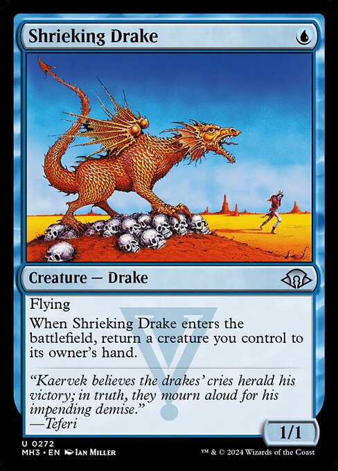 Shrieking Drake highlighted card art