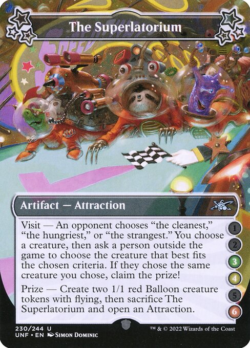 The Superlatorium highlighted card art