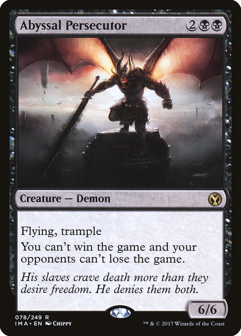 Abyssal Persecutor from Iconic Masters
