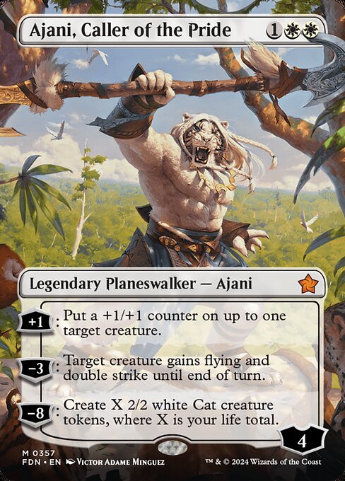 Ajani, Caller of the Pride from Foundations
