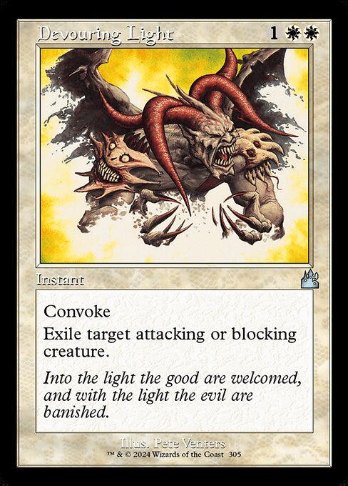 Devouring Light highlighted card art