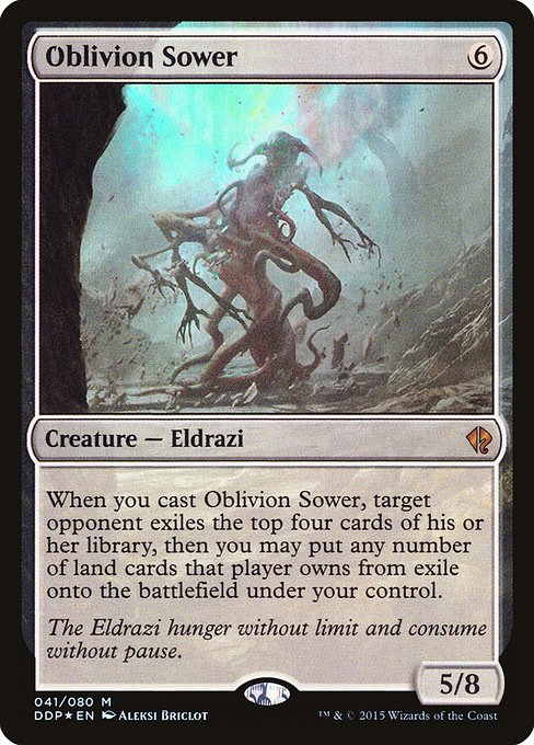 Oblivion Sower from Duel Decks: Zendikar vs. Eldrazi
