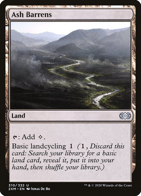 Ash Barrens from Double Masters