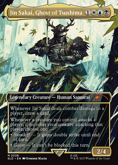 Jin Sakai, Ghost of Tsushima highlighted card art